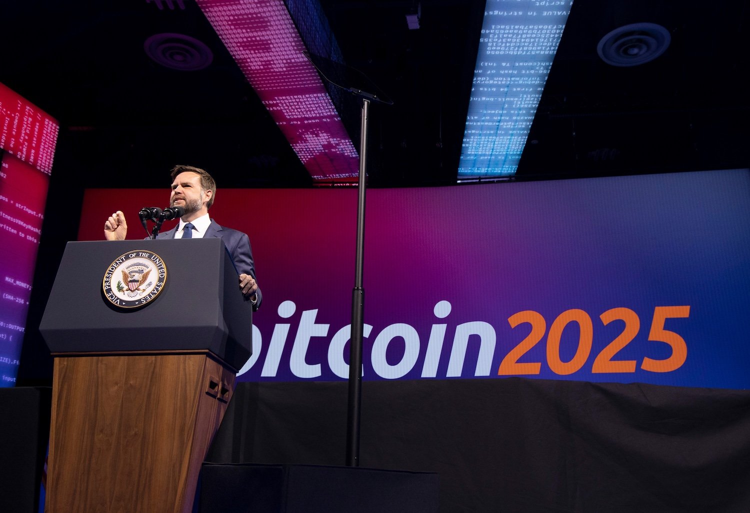 JD Vance and President Trump’s Sons Hype Bitcoin at Las Vegas Conference