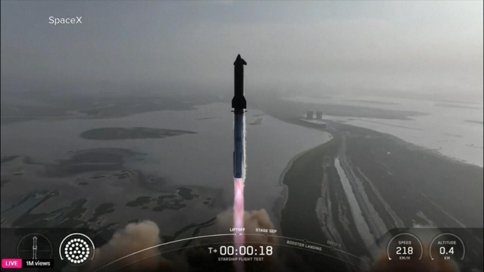 WATCH: SpaceX's Starship experiences 'rapid unscheduled disassembly' in 9th test flight