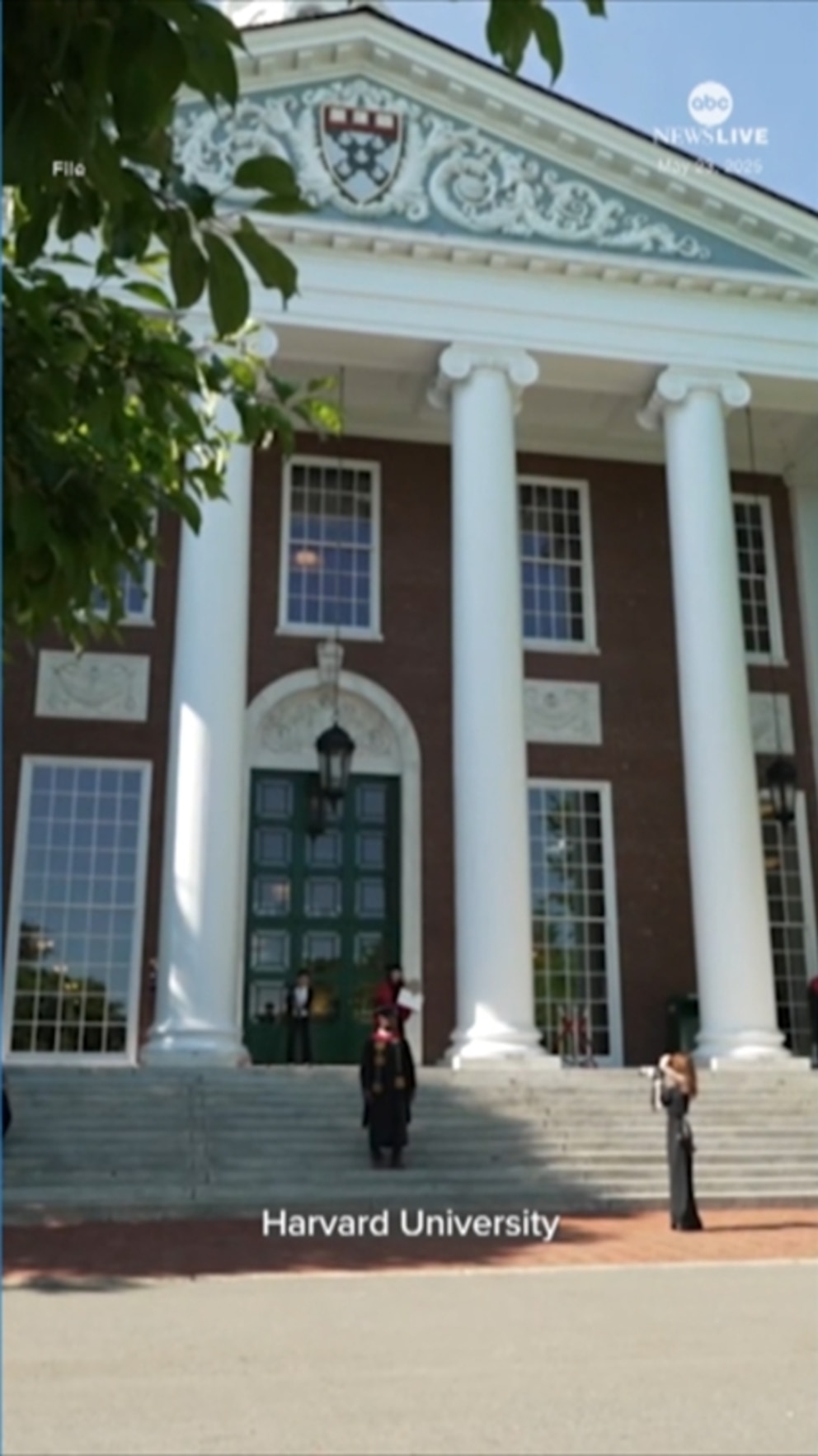 WATCH: Harvard sues Trump admin for its ban on school enrolling international students